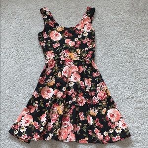 Floral skater dress